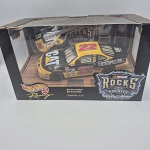 Hot wheels dicast nascar rock's america series number 22